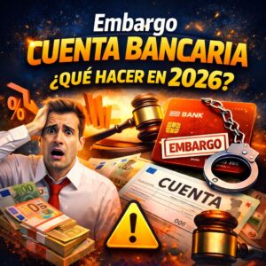 Embargo cuenta bancaria: qué hacer paso a paso en 2026