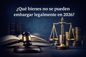 Qué bienes no se pueden embargar legalmente en 2026
