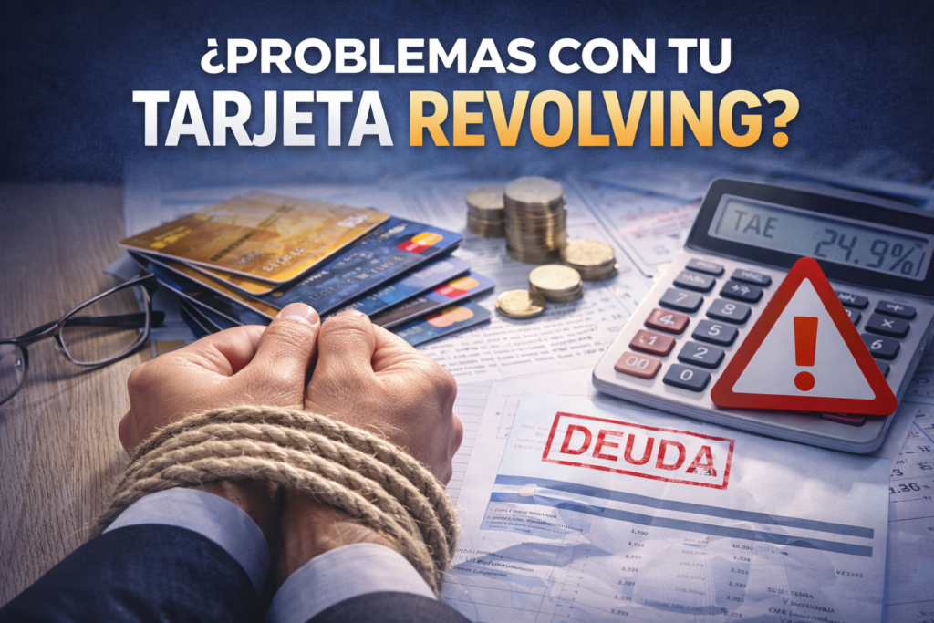 Tarjetas revolving con TAE elevado y cálculo de intereses para reclamar