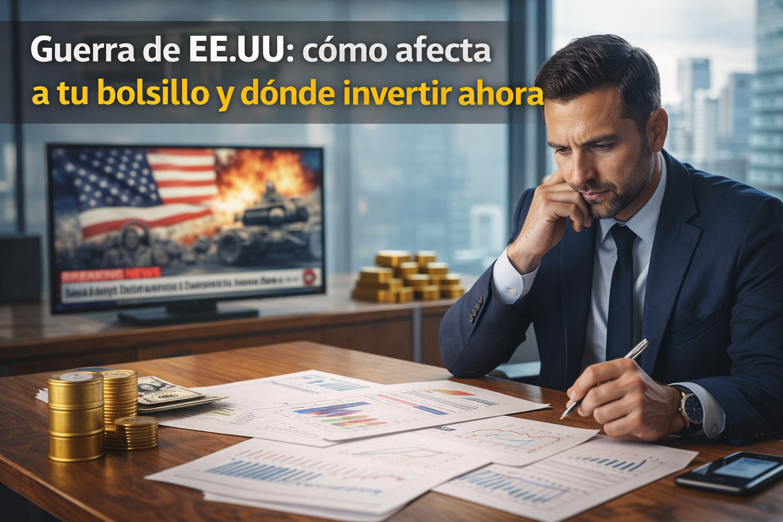 Impacto económico de la guerra de EE.UU. en la economía global y análisis de inversiones en tiempos de conflicto